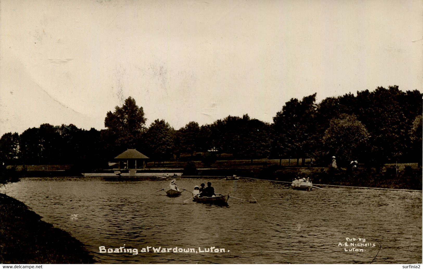 BEDS - LUTON - BOATING AT WARDOWN RP  Bd351 - Other & Unclassified