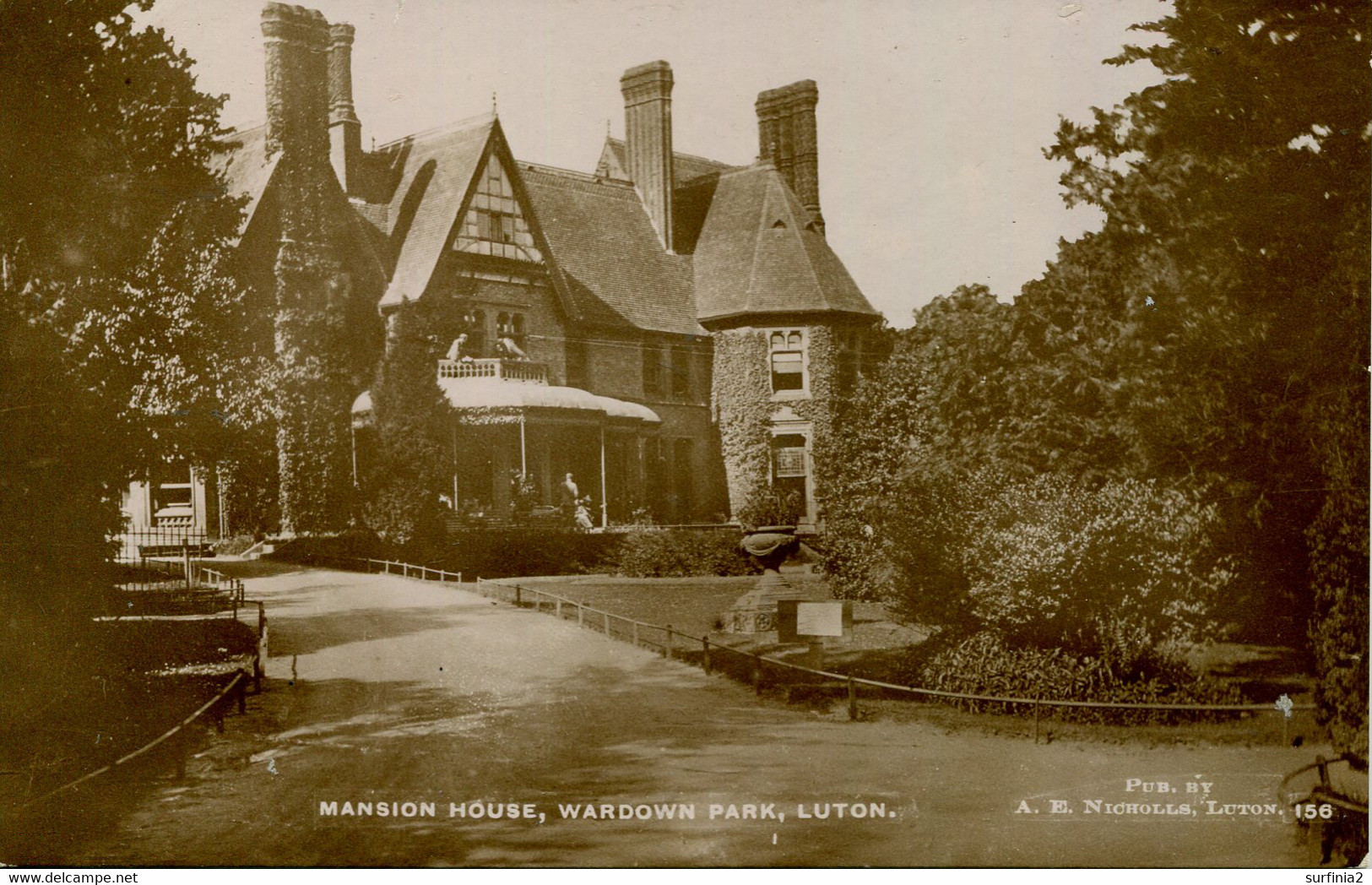 BEDS - LUTON - WARDOWN PARK MANSION HOUSE RP  Bd353 - Sonstige & Ohne Zuordnung