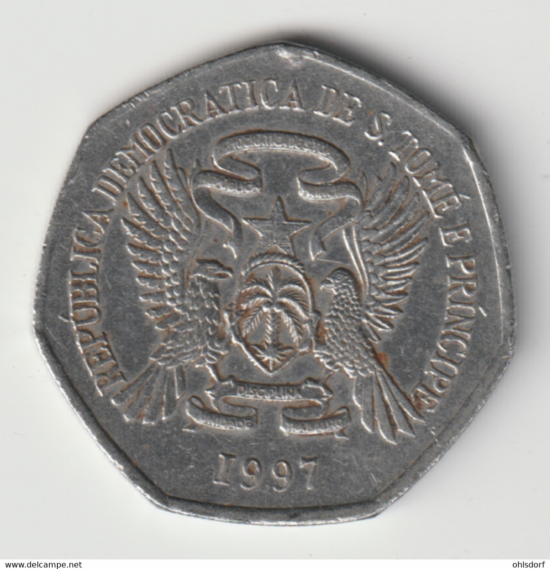 SAO TOME E PRINCIPE 1997: 2000 Dobras, FAO, KM 91 - Sao Tome Et Principe