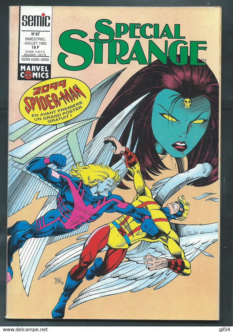 Spécial Strange N°87 Les étranges X-Men En Temps Et Lieu - Les New Warriors De 1993 - TBE -  Fau 13204 - Special Strange