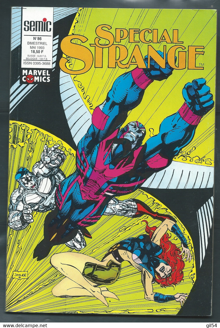 Spécial Strange N°86 Les étranges X-Men Chaude Alerte - Les New Warriors De 1993 - TBE -  Fau 13205 - Special Strange