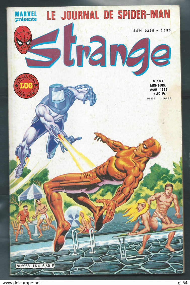 STRANGE N° 164 / AOUT 1983 -  TBE -  Fau 13302 - Strange