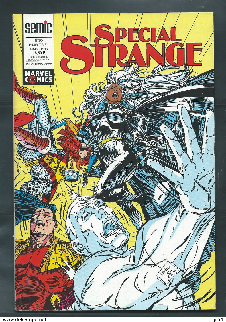 MARVEL,COMICS,SEMIC : SPECIAL STRANGE N° 85 -  TBE -  Fau 13304 - Special Strange