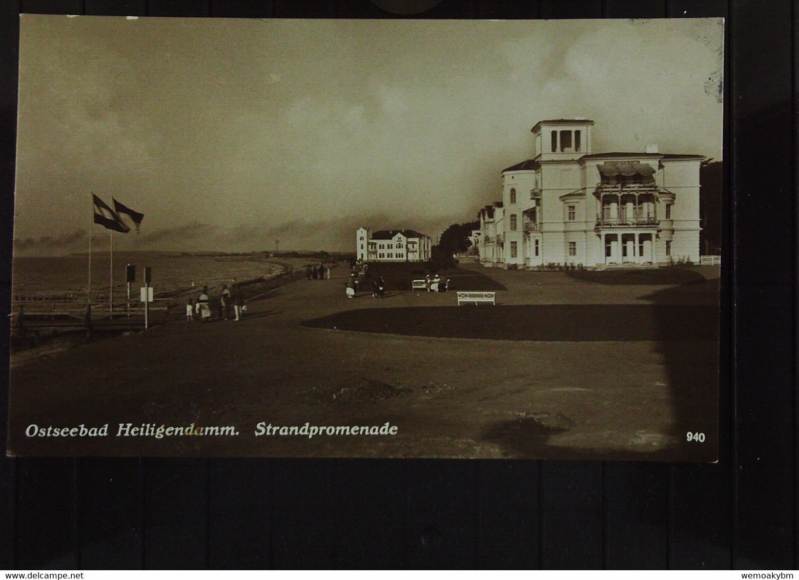 DR: Foto-Ansichtskarte Ostseebad Heiligendamm Mit Strandpromenade Um 1920 - Heiligendamm