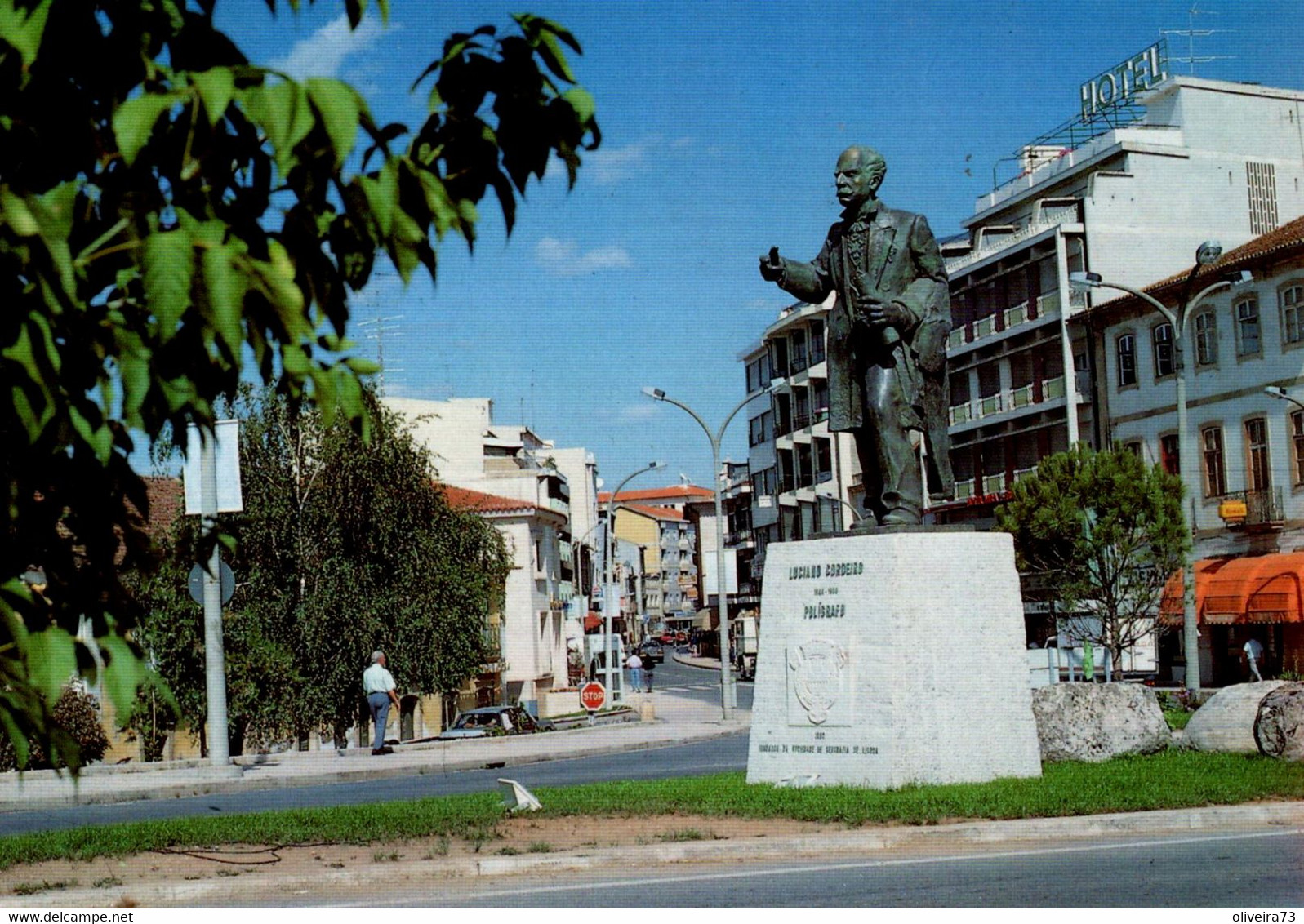 MIRANDELA - Estátua Luciano Cordeiro - PORTUGAL - Bragança