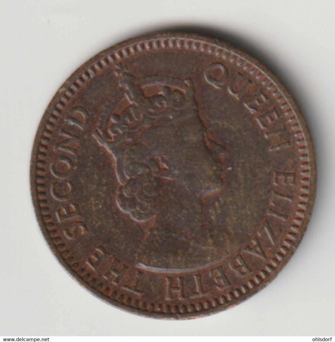 SEYCHELLES 1959: 1 Cent, KM 14 - Seychellen