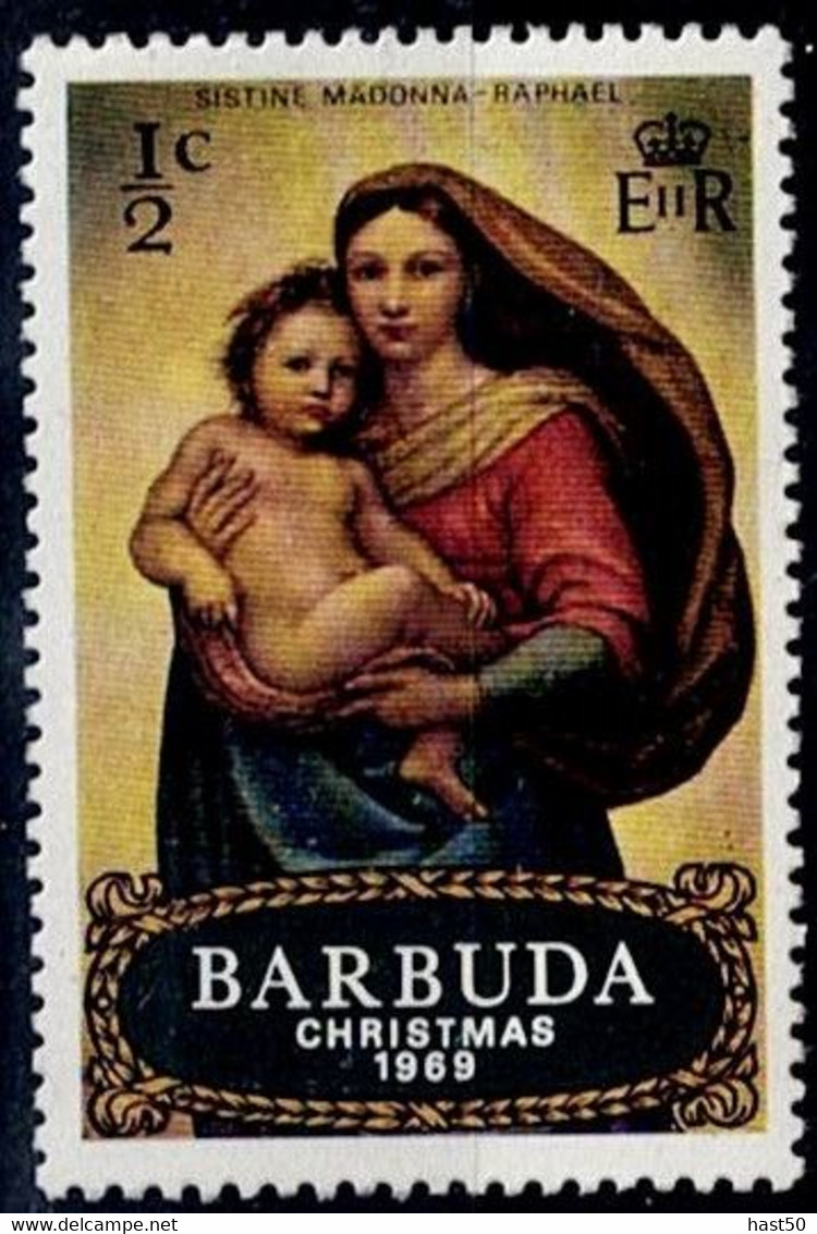 Barbuda - Weihnachtn (MiNr: 38) 1969 - Postfrisch ** MNH - Barbuda (...-1981)