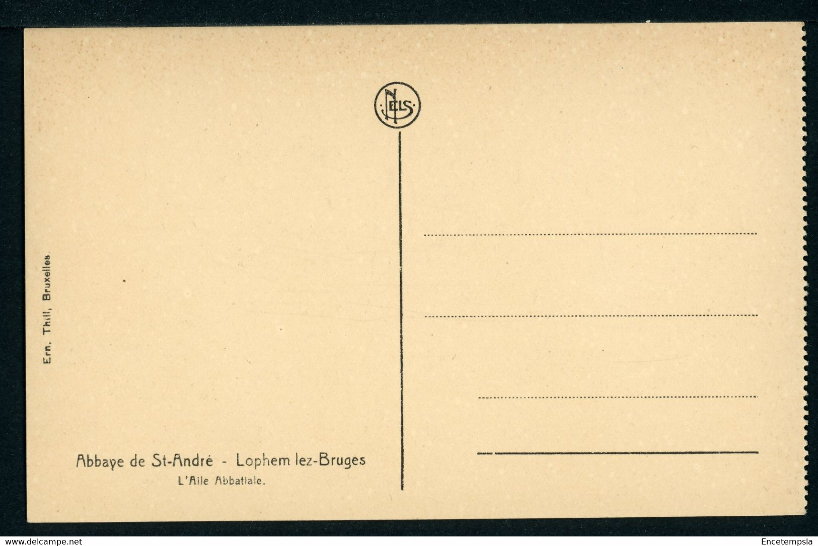 CPA - Carte Postale - Belgique - Lophem Lez Bruges - Abbaye De St André - L'Aile Abbatiale (CP21616) - Zedelgem