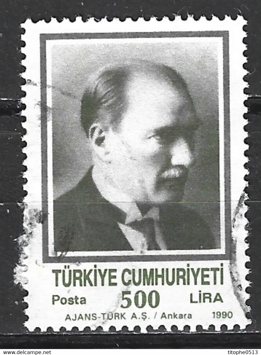 TURQUIE. N°2652 Oblitéré De 1990. Kemal Atatürk. - Used Stamps