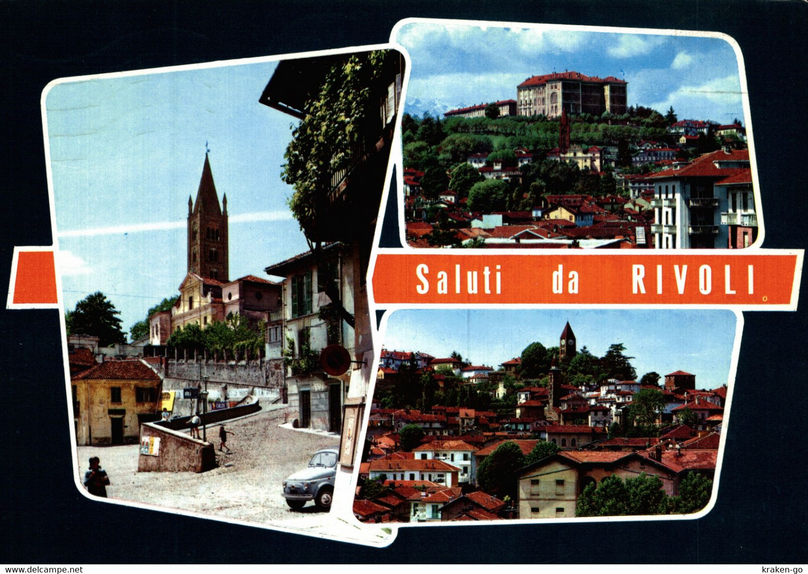 RIVOLI, Torino - Saluti, Vedutine - VG - #114 - Rivoli