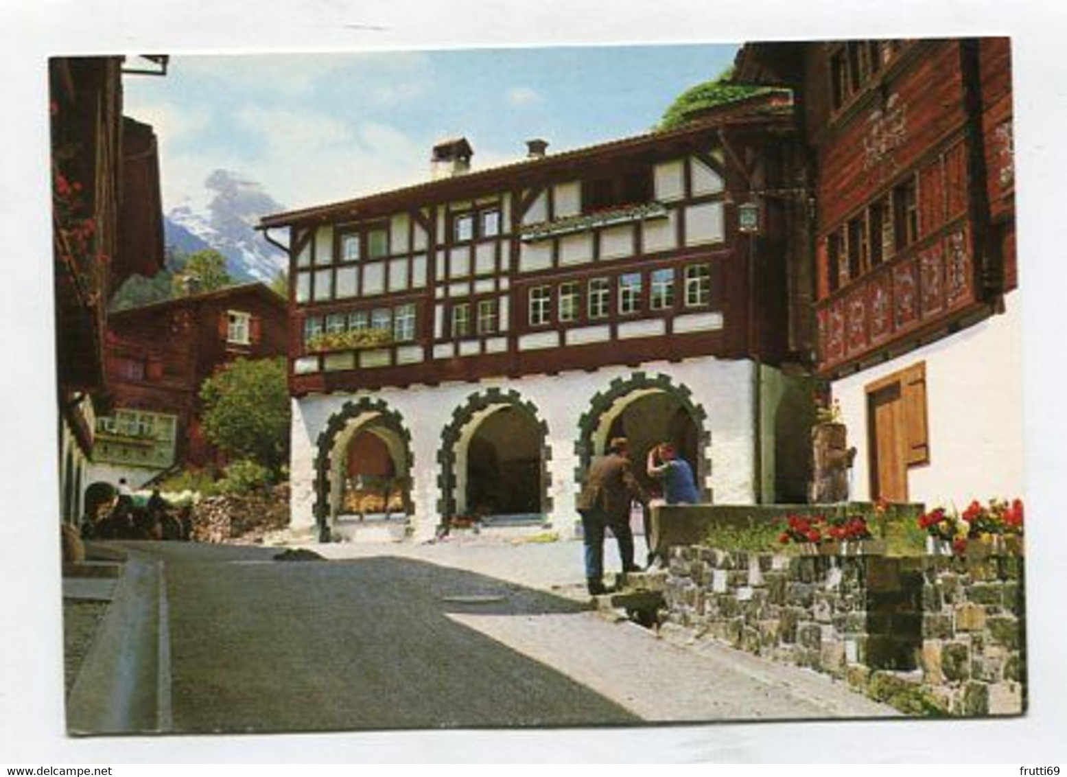 AK 079371 SWITZERLAND - Werdenberg Bei Buchs - Hauptplatz Mit Margelkopf - Buchs