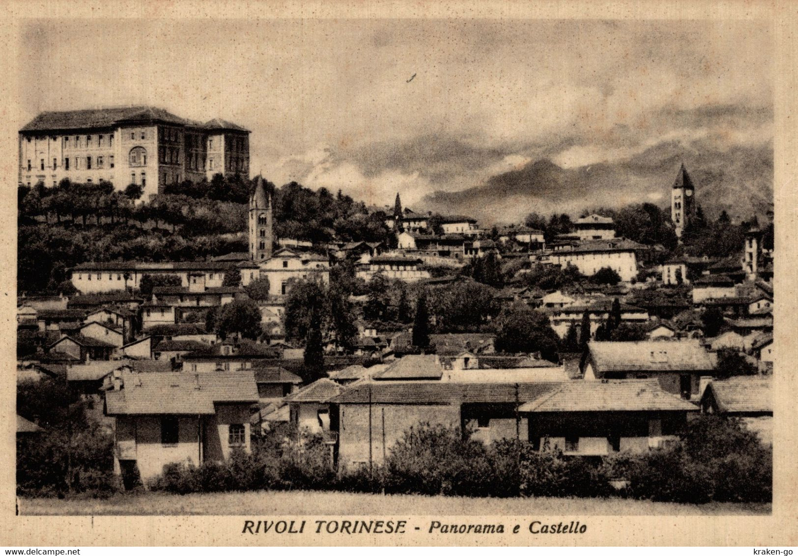 RIVOLI, Torino - Panorama E Castello - NV - #123 - Rivoli