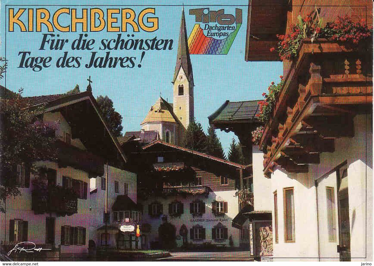 Austria > Tirol > Kirchberg,  Bezirk Kitzbühel, Used 1986 - Kirchberg