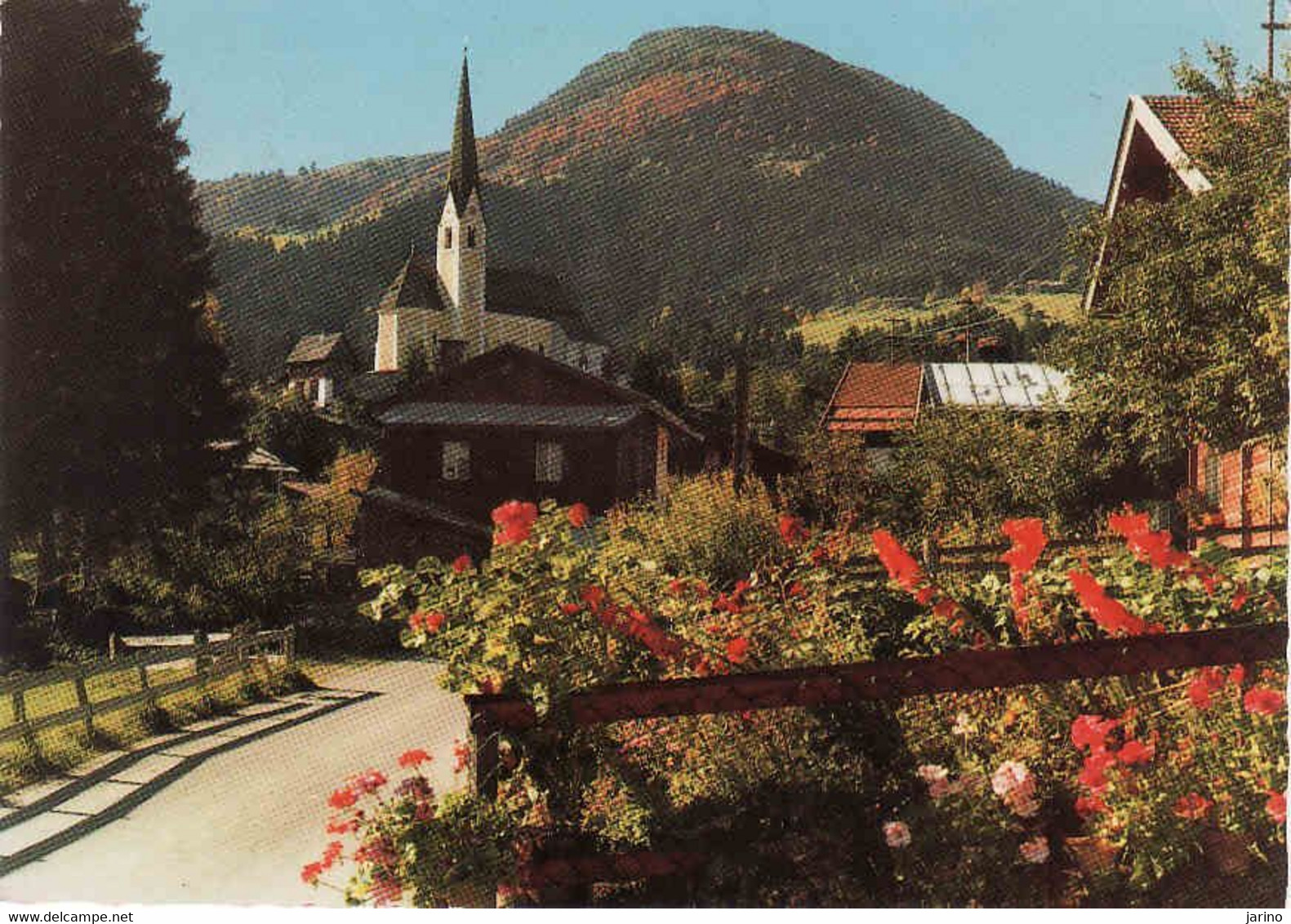 Austria > Tirol > Kirchberg, Reithergasse In Blumenpracht, Bezirk Kitzbühel, Used 1986 - Kirchberg