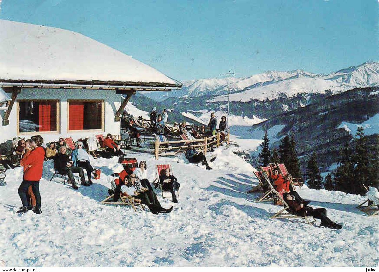 Austria >  Tirol > Gerlos, Lift - Restaurant Isskogel - Bahn, Zillertal, Bezirk Schwaz, Used 1979 - Gerlos