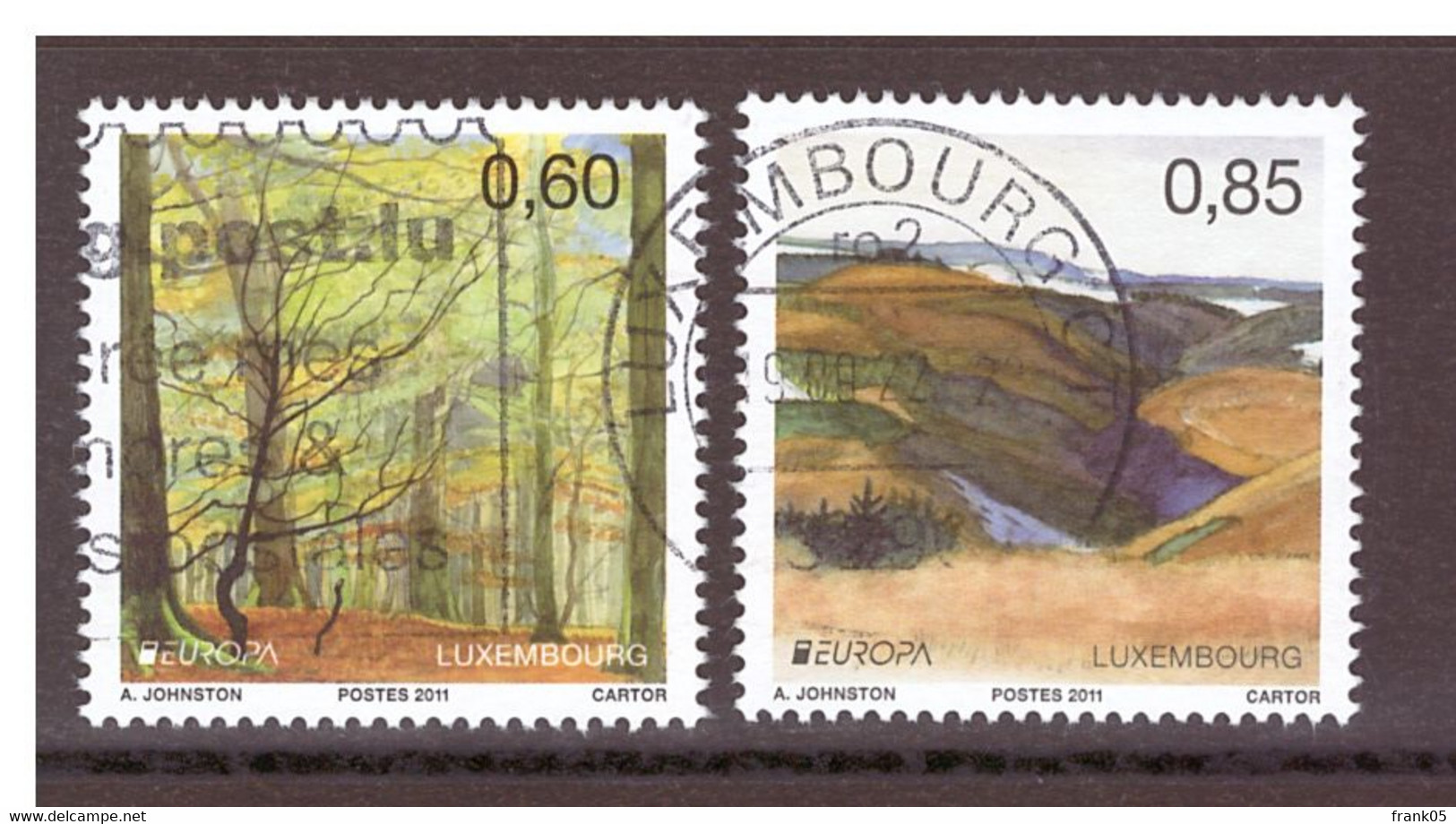 Luxemburg / Luxembourg 2011 Satz/set EUROPA Gestempelt/used - 2011