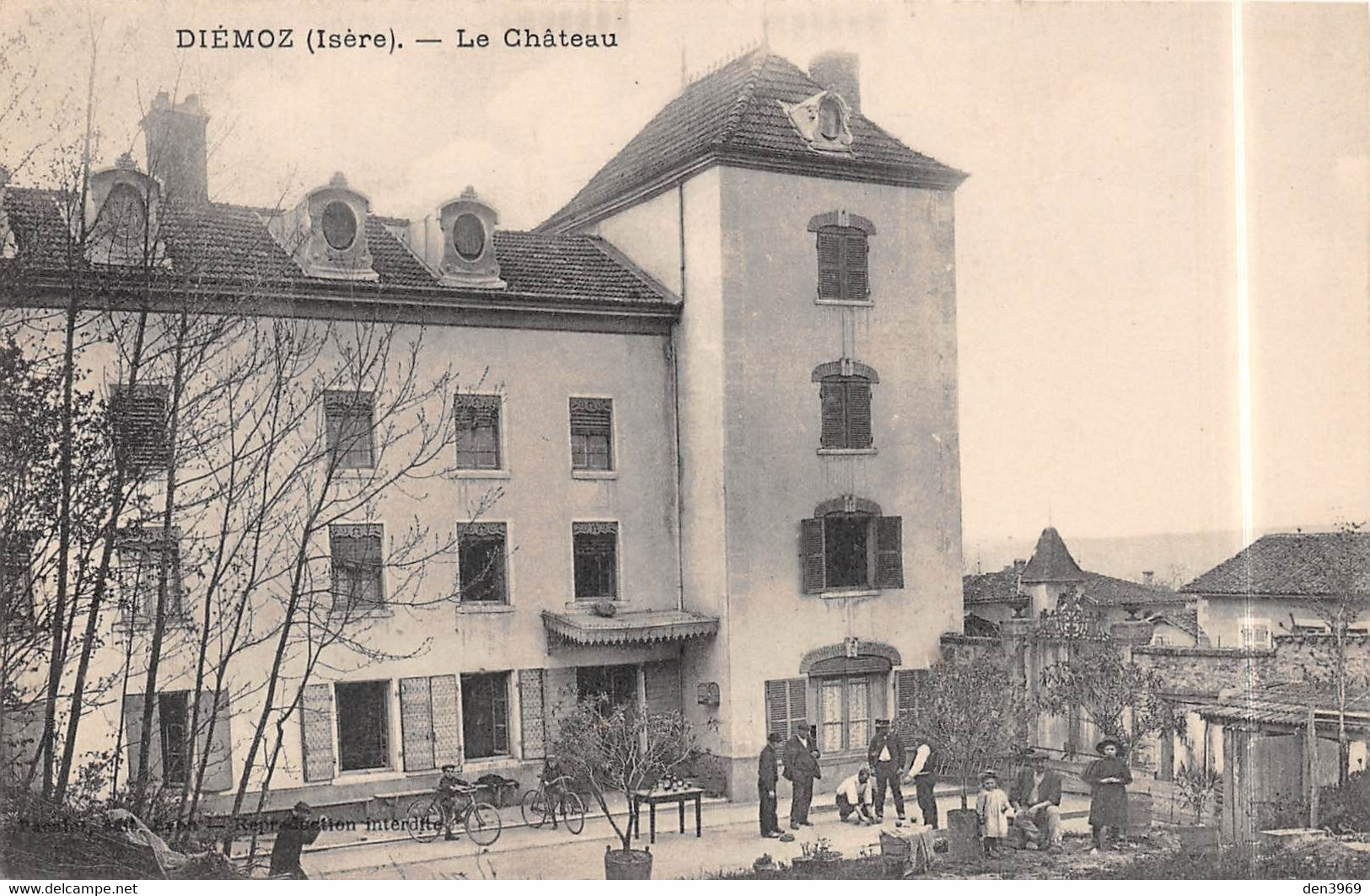 DIEMOZ (Isère) - Le Château - Diémoz