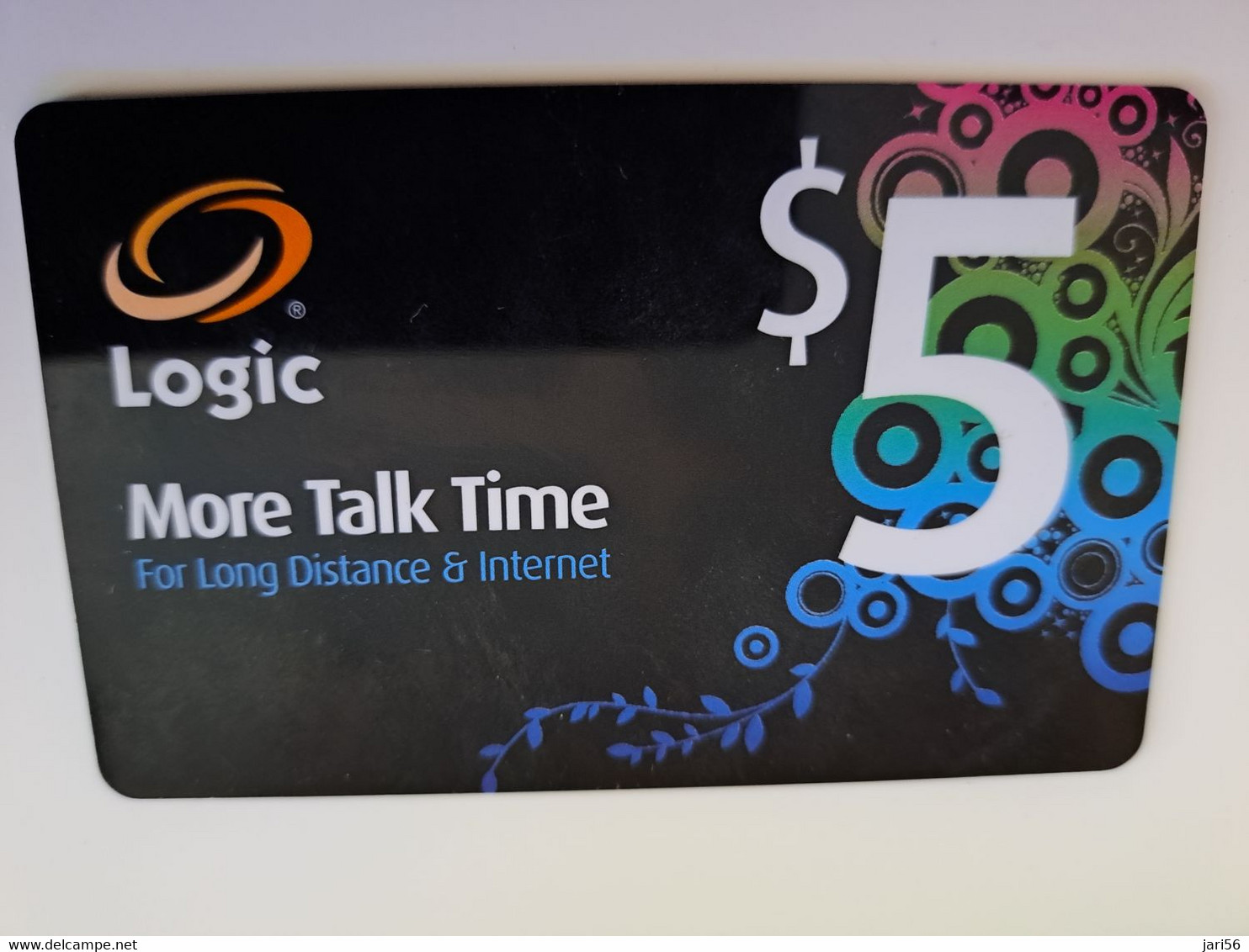 BERMUDA  $ 5,-  LOGIC/  MORE TALK TIME /   PREPAID CARD  Fine USED  **11290** - Bermudes