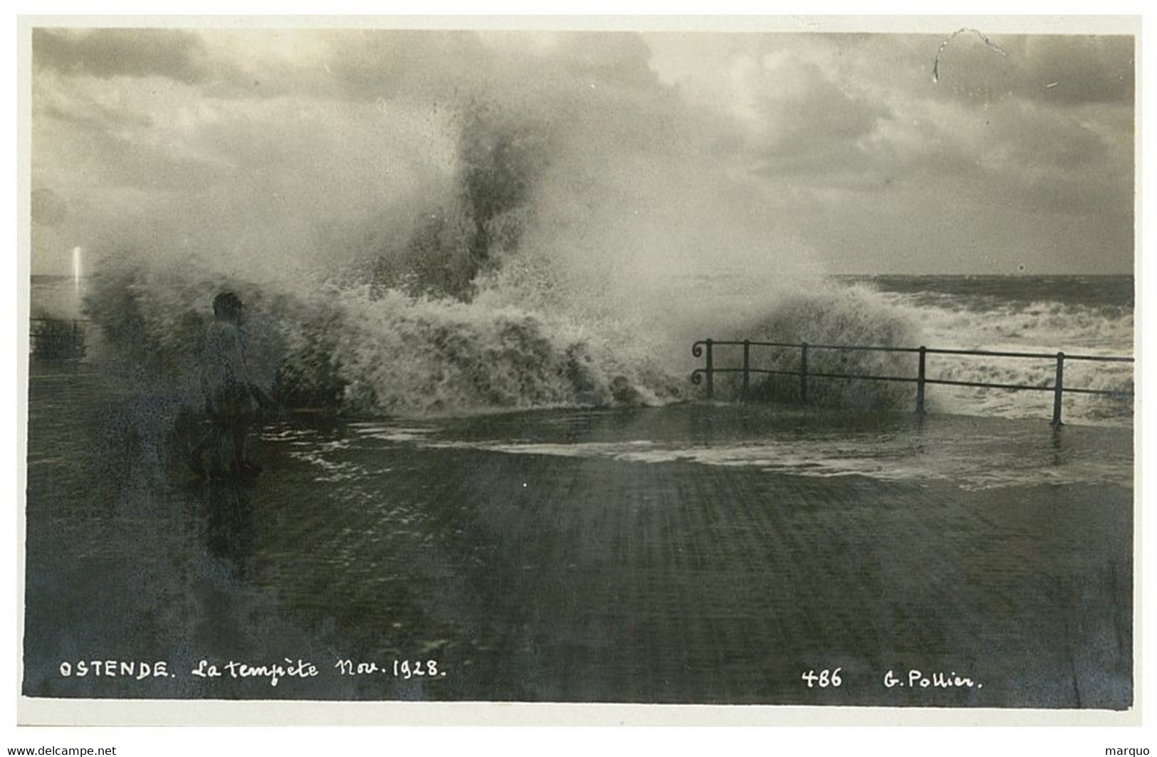 Oostende Storm November 1928 - Oostende