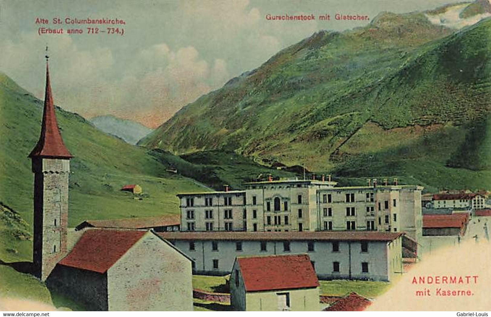 Andermatt Mit Kaserne - Andermatt