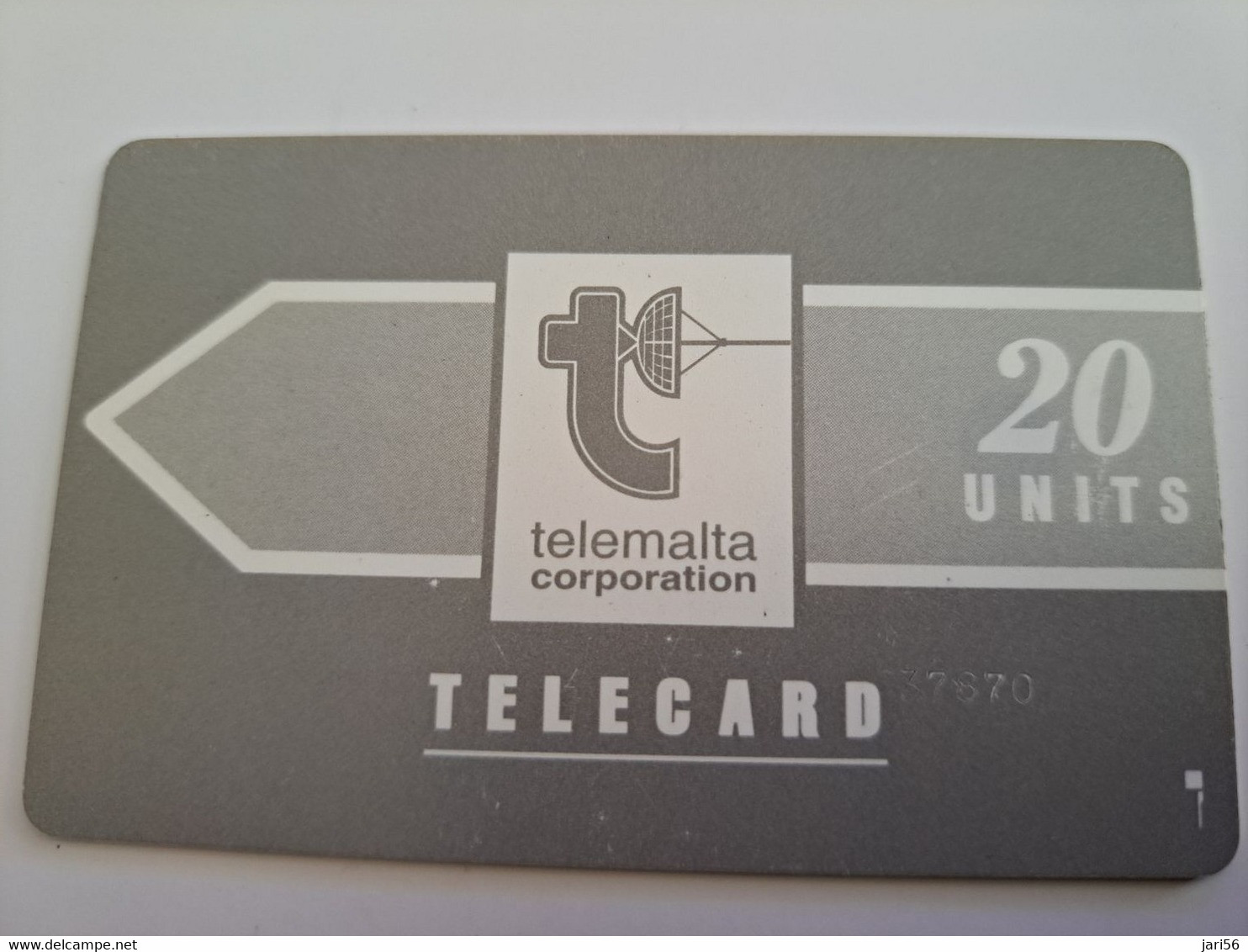 MALTA  CHIP  CARD /  20 UNITS MELITA  CABLE TELEVISION / ADVERTISING  ** 11319 ** - Malte