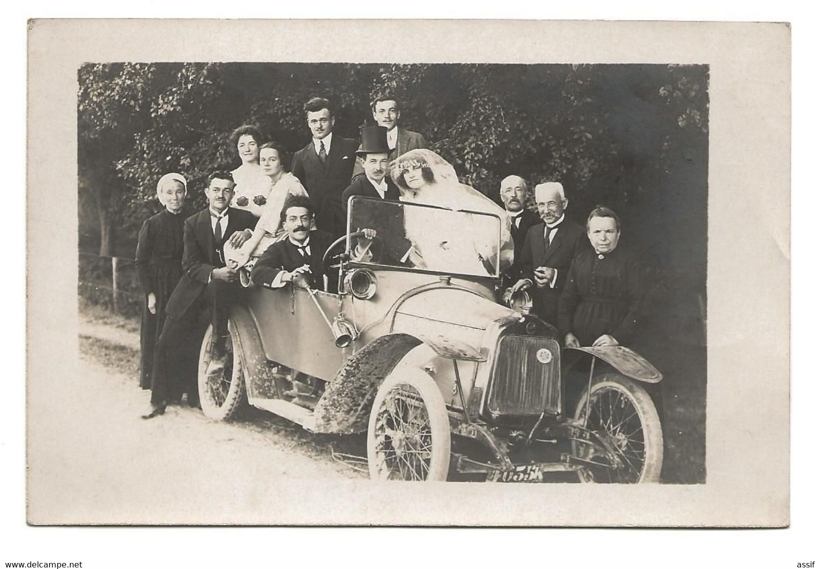 VOITURE CAR ADA CARTE PHOTO SEGUIN à ROUFFIAC CHARENTE MARITIME /FREE SHIPPING REGISTERED - Passenger Cars