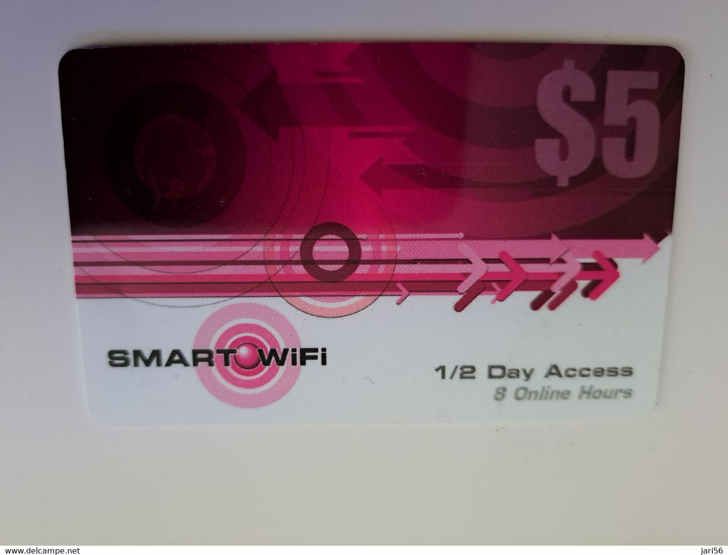 ST MAARTEN  / SMART WIFI CARD  $5,-   FINE USED CARD  ** 11329 ** - Antillas (Nerlandesas)