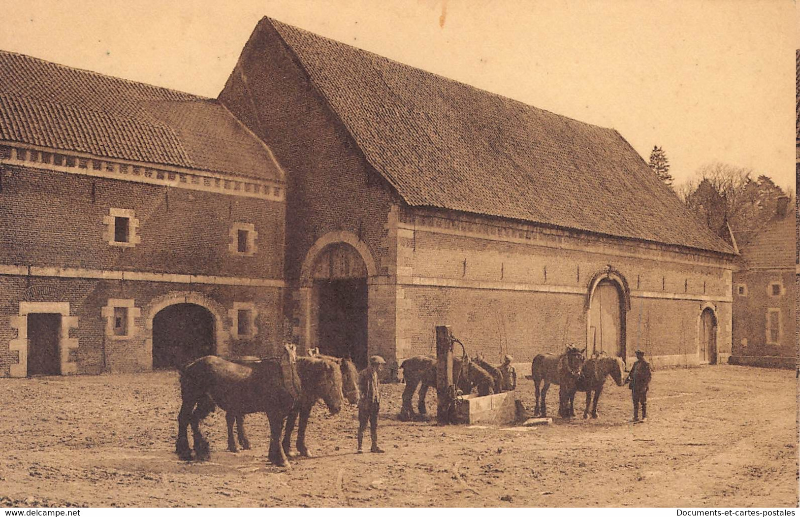 Série de X 28 Carte postale ancienne Belgique - Environs de Tongres Château des Vieux Joncs