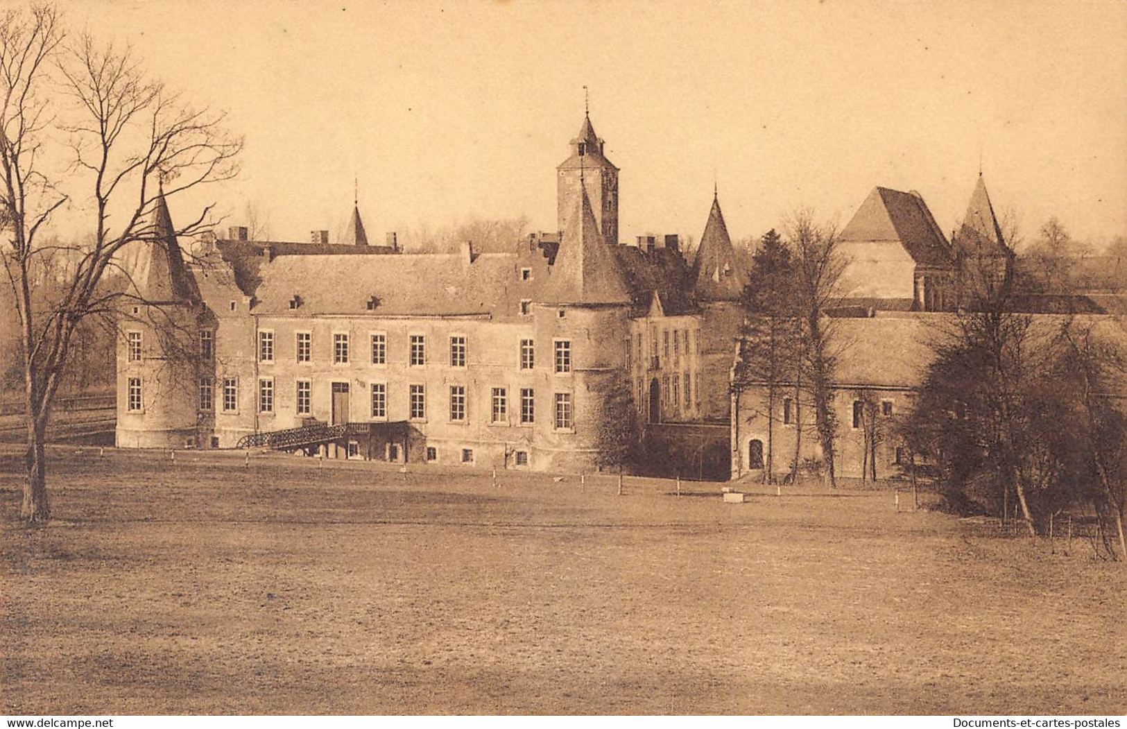 Série de X 28 Carte postale ancienne Belgique - Environs de Tongres Château des Vieux Joncs
