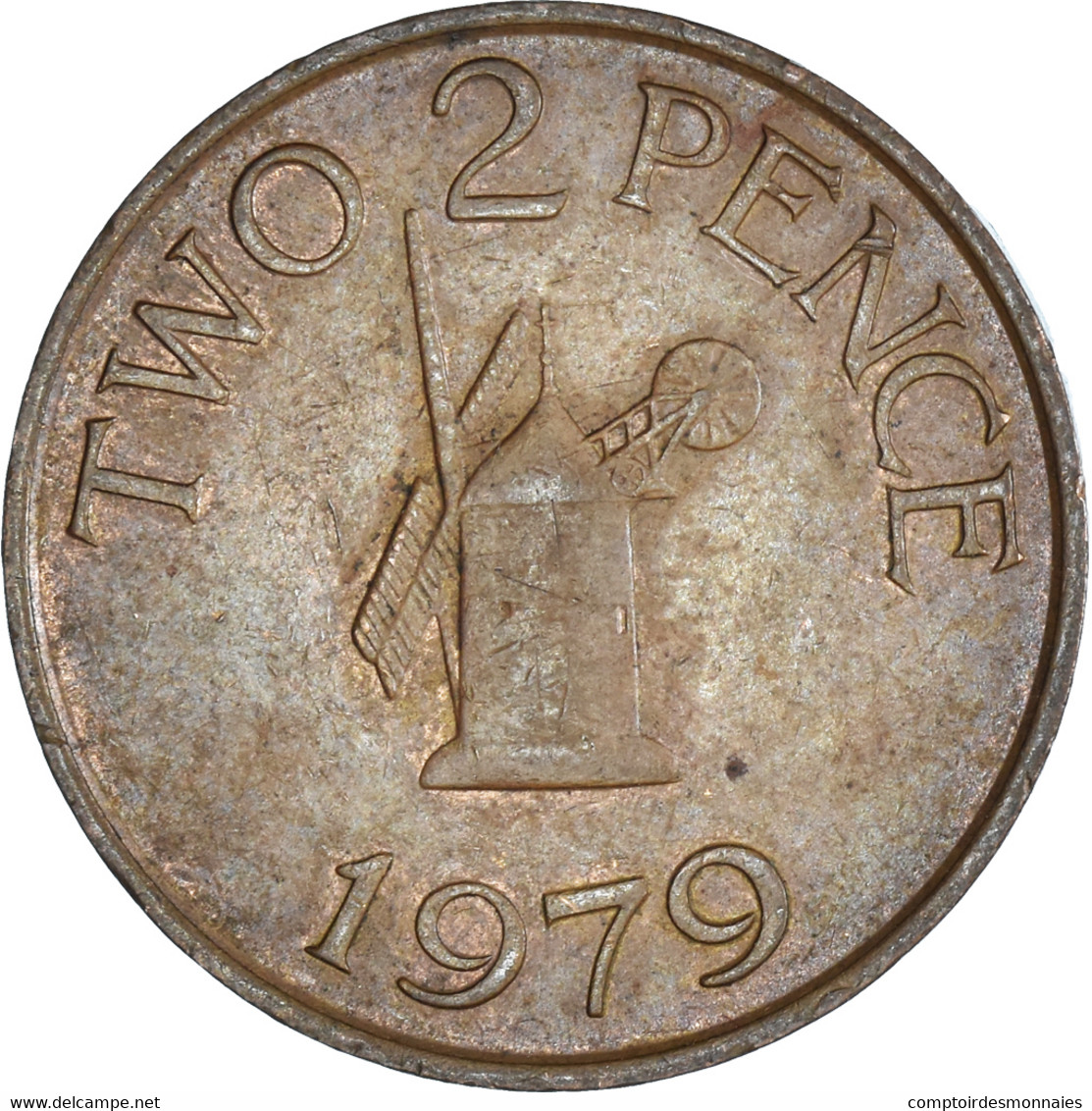 Monnaie, Grande-Bretagne, 2 Pence, 1979 - 2 Pence & 2 New Pence