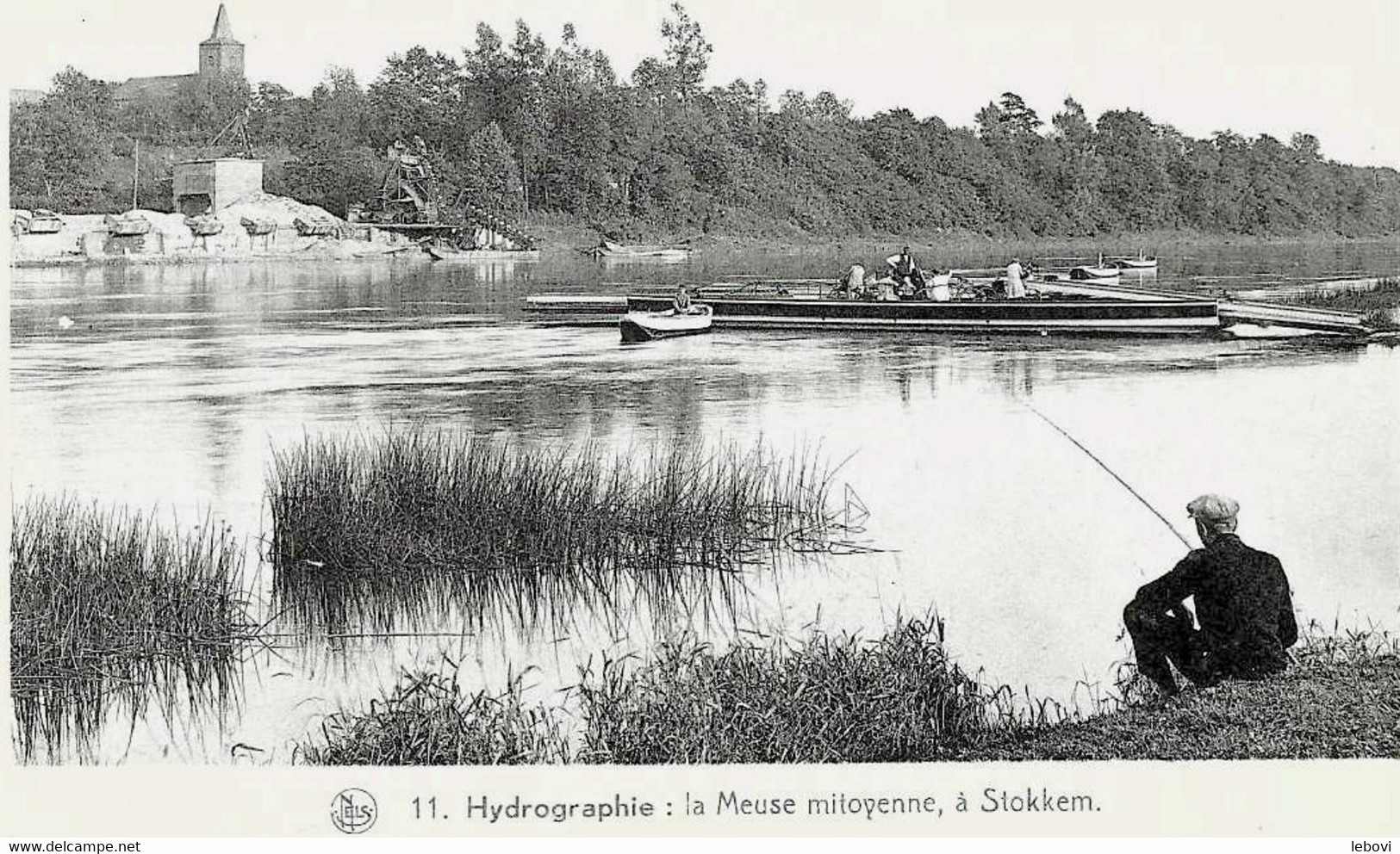 « La Meuse Mitoyenne à STOKKEM »Nels - Dilsen-Stokkem