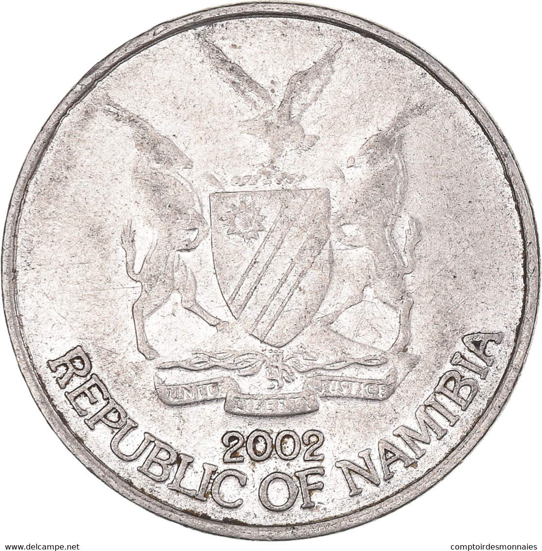 Monnaie, Namibie, 10 Cents, 2002 - Namibië