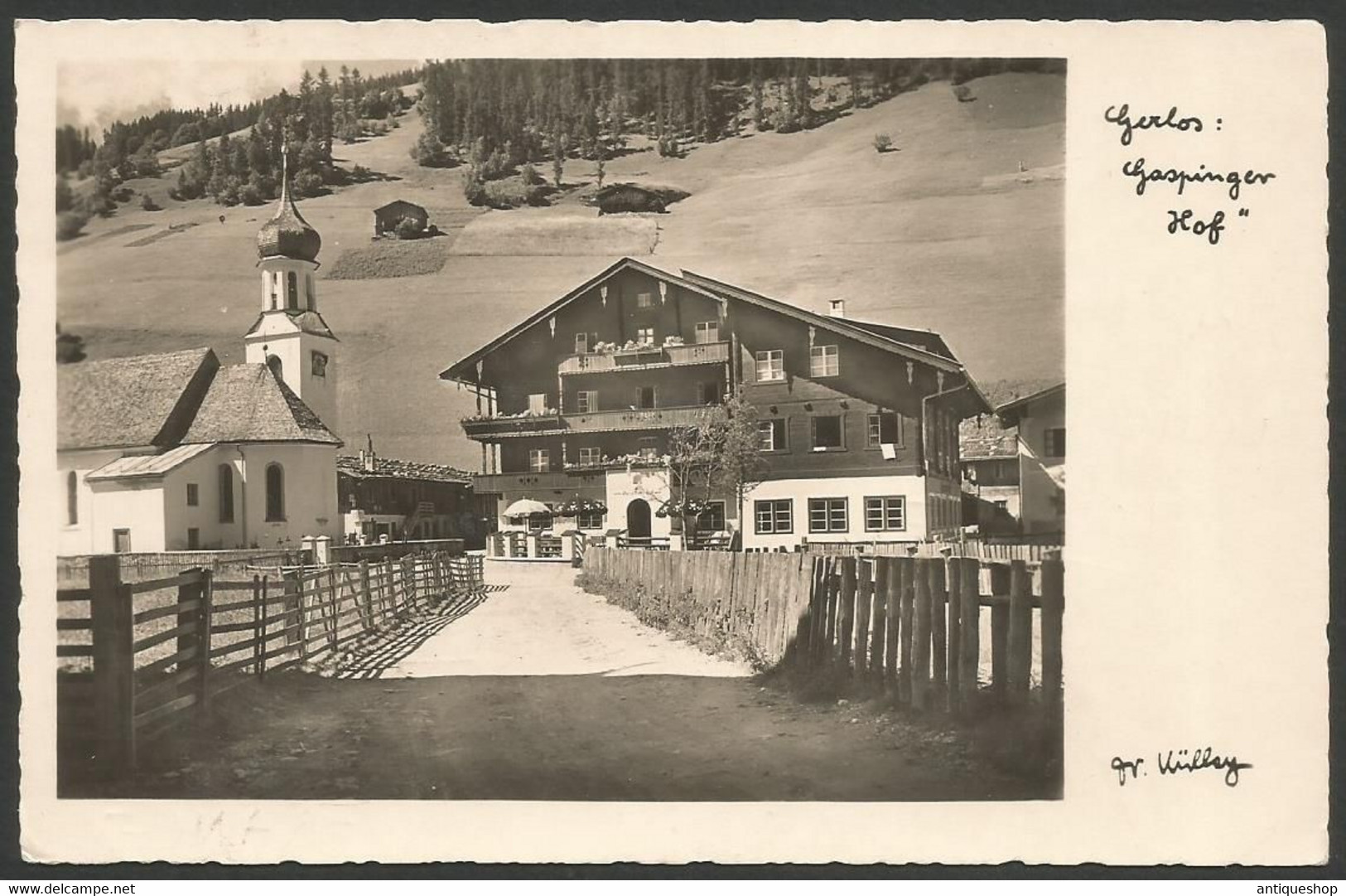 Austria-----Gerlos-----old Postcard - Gerlos