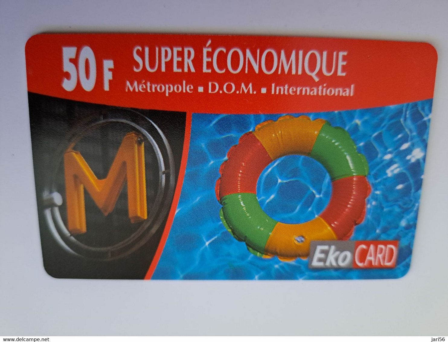 ST MARTIN  EKO CARD   50 FF ANTF /EK45/ METRO BUOY       ** 11344** - Antillen (Frans)