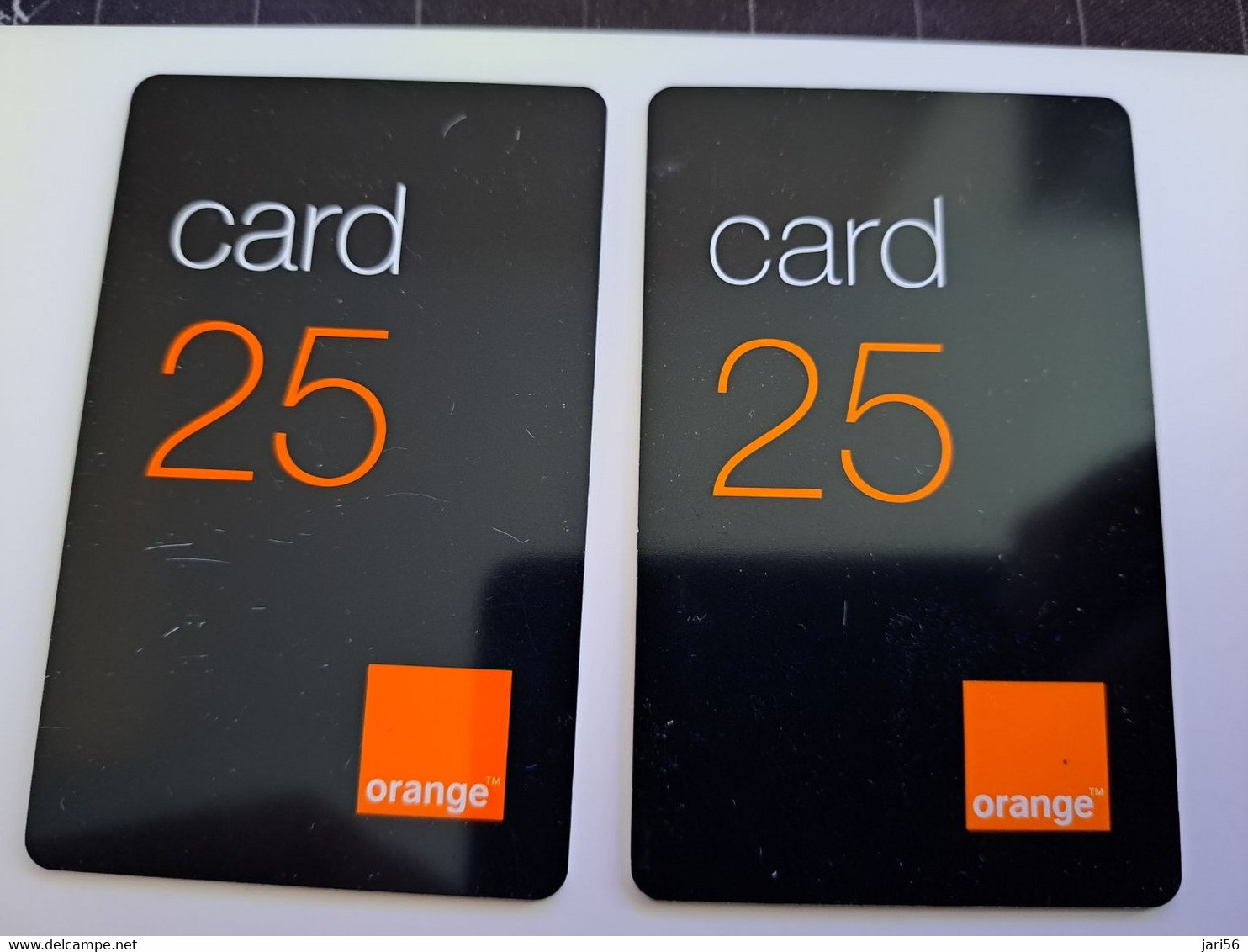 Phonecard St Martin French 2X CARD   ORANGE / 25 UNITS / MINT CARD   **11345 ** - Antillen (Frans)