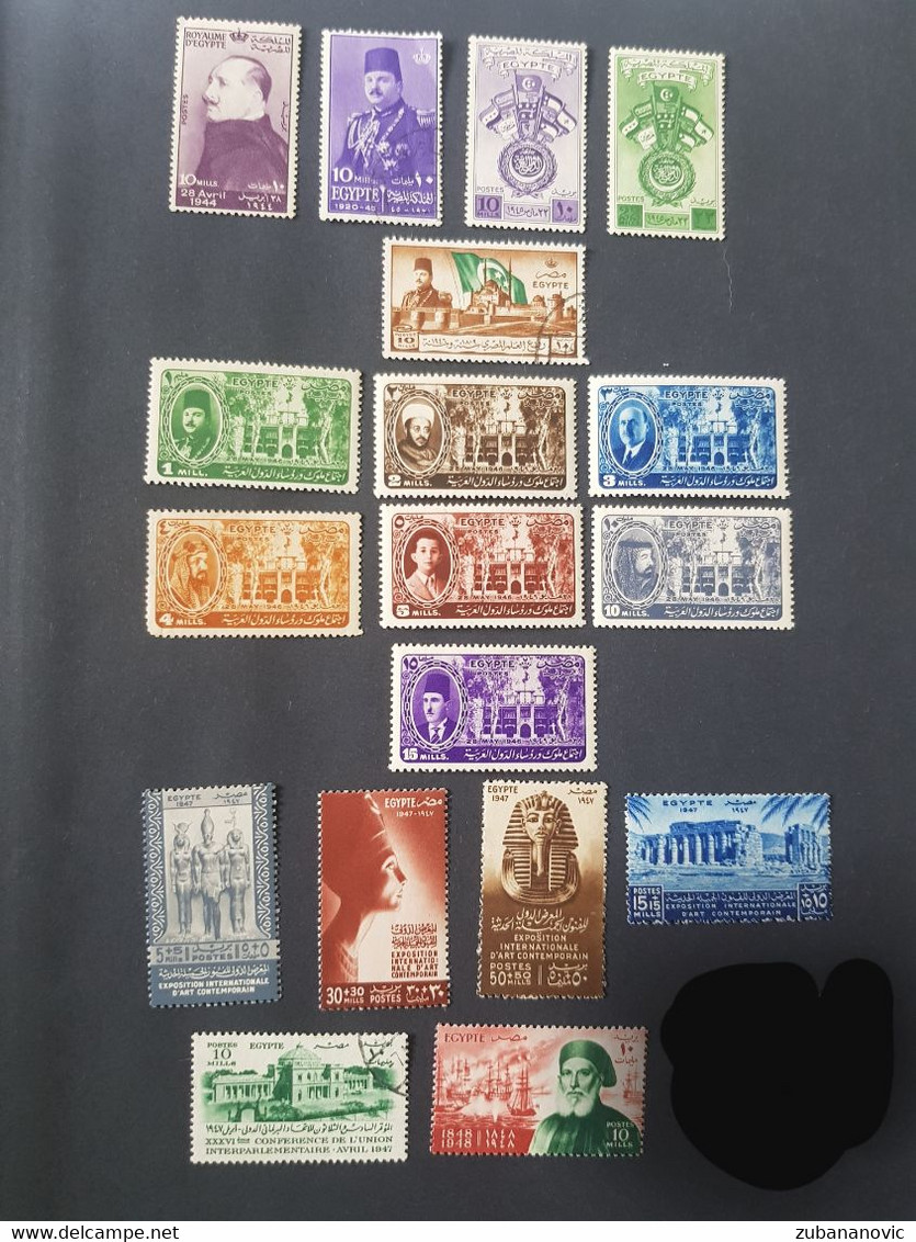 Egypte 1944 - 1949 - Usados