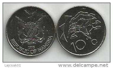 Namibia 10 Cents 1998. UNC KM#2 - Namibia