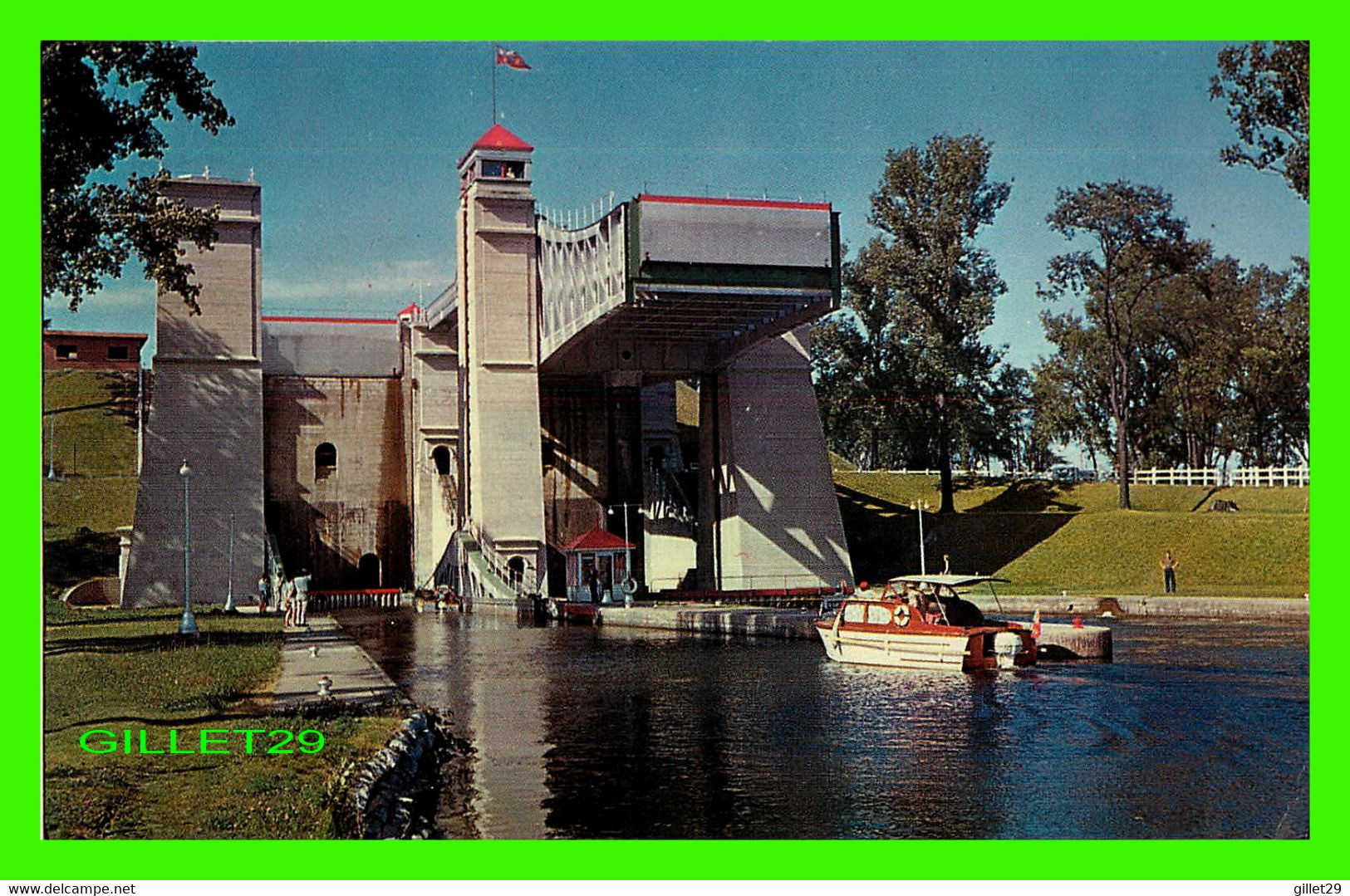 PETERBOROUGH, ONTARIO - HYDRAULIC LIFT LOCK, OPENED 1904 - PUB. BY PARK'S - - Peterborough