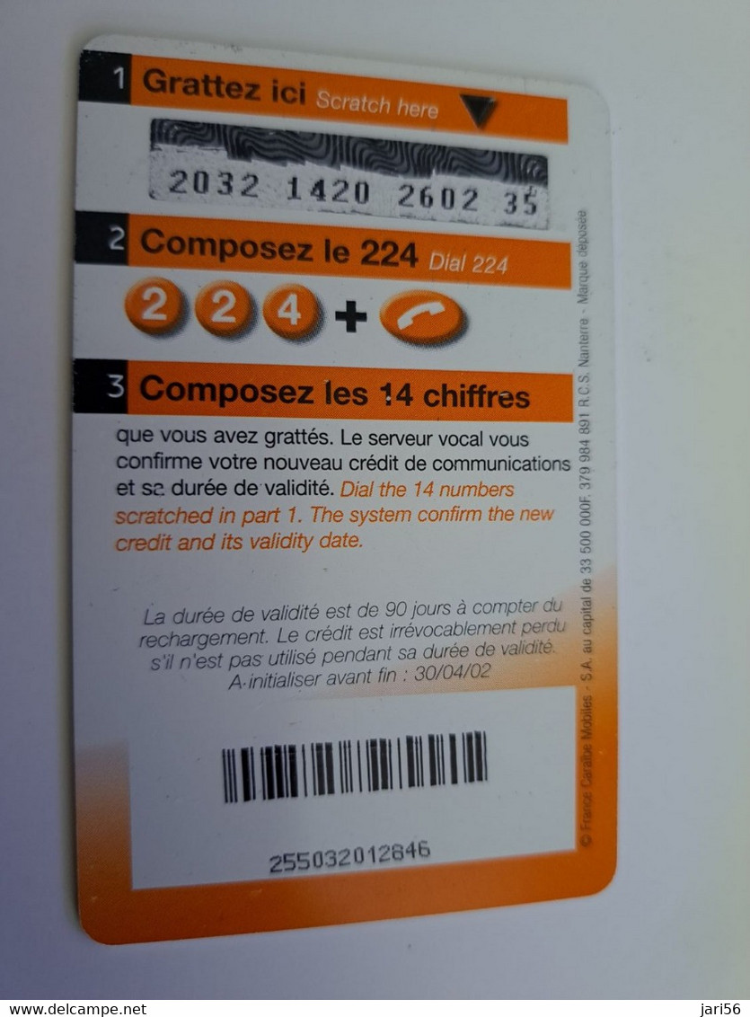 Phonecard St Martin French  ORANGE ,150 Units   SEASTAR  Date:30-04-02  **11355 ** - Antilles (French)