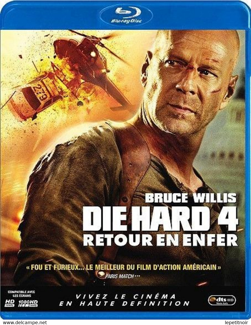 Blu-ray Die Hard 4 Retour En Enfer Bruce Willis Justin Long - Action, Aventure