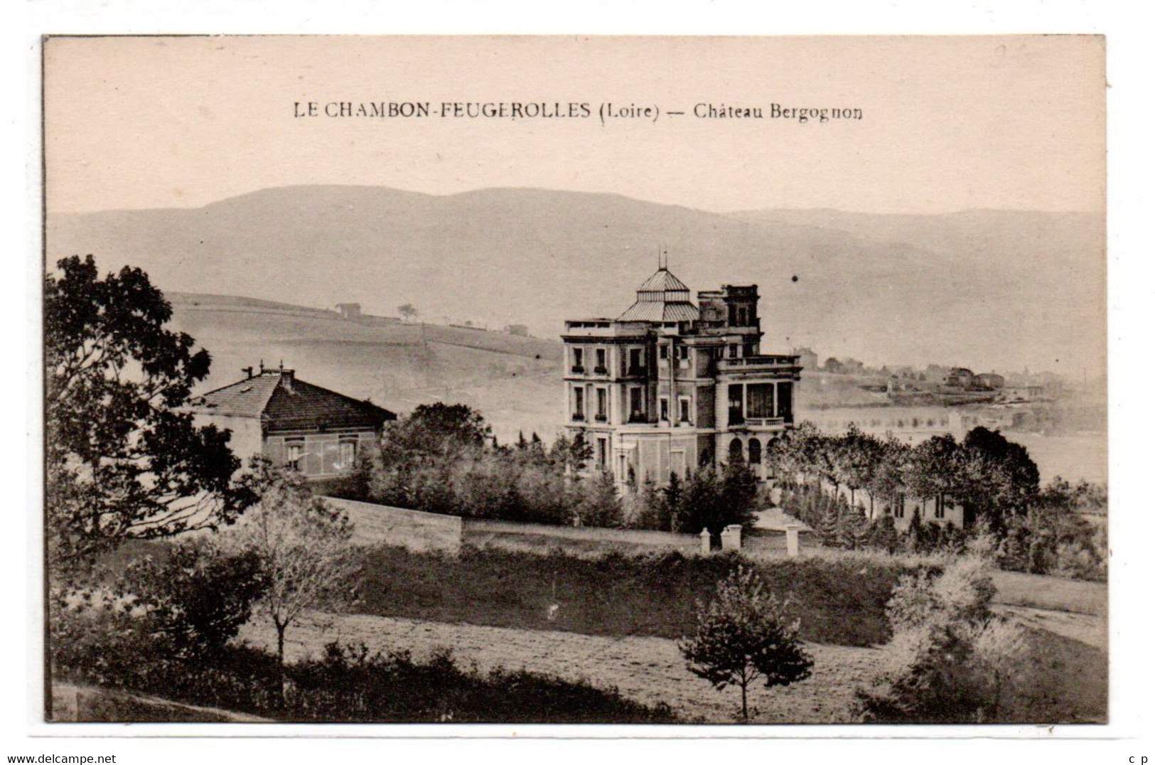 Le Chambon Feugerolles - Chateau Bergognon - CPA°Rn - Le Chambon Feugerolles