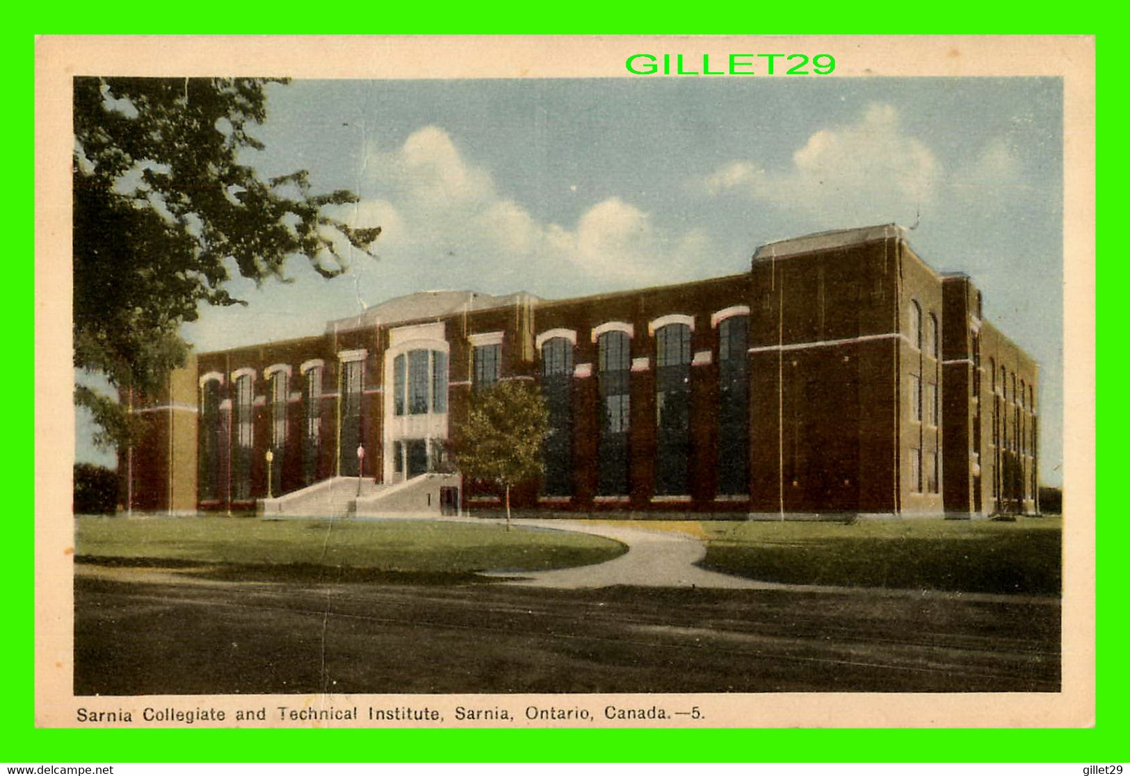 SARNIA, ONTARIO - SARNIA COLLEGIATE AND TECHNICAL INSTITUTE - PECO - - Sarnia