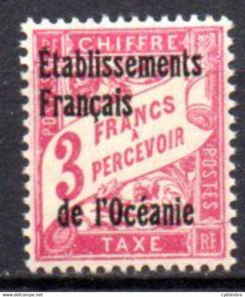 Oceanie: Yvert N° Taxe 9**; MNH - Timbres-taxe