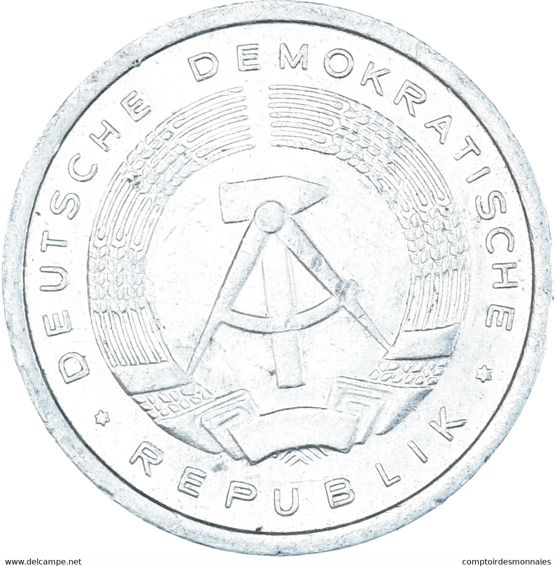 Monnaie, République Démocratique Allemande, Pfennig, 1986 - 1 Pfennig