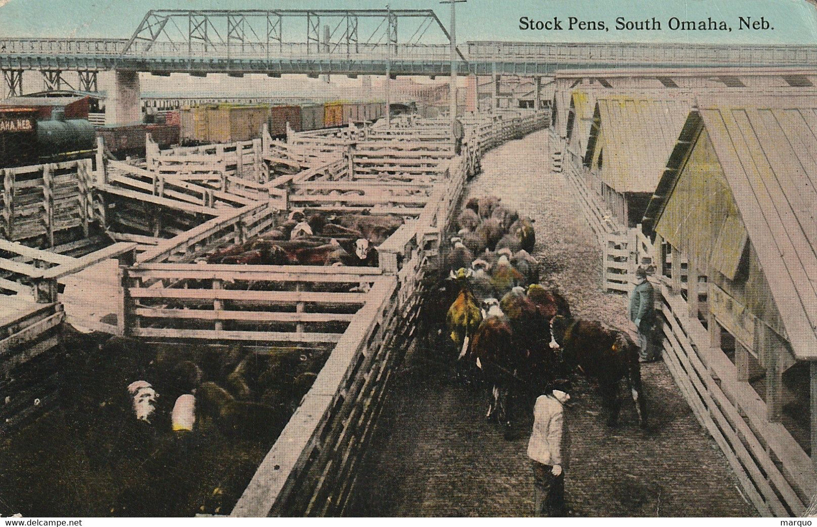 Nebraska Omaha Stock Pens. - Omaha