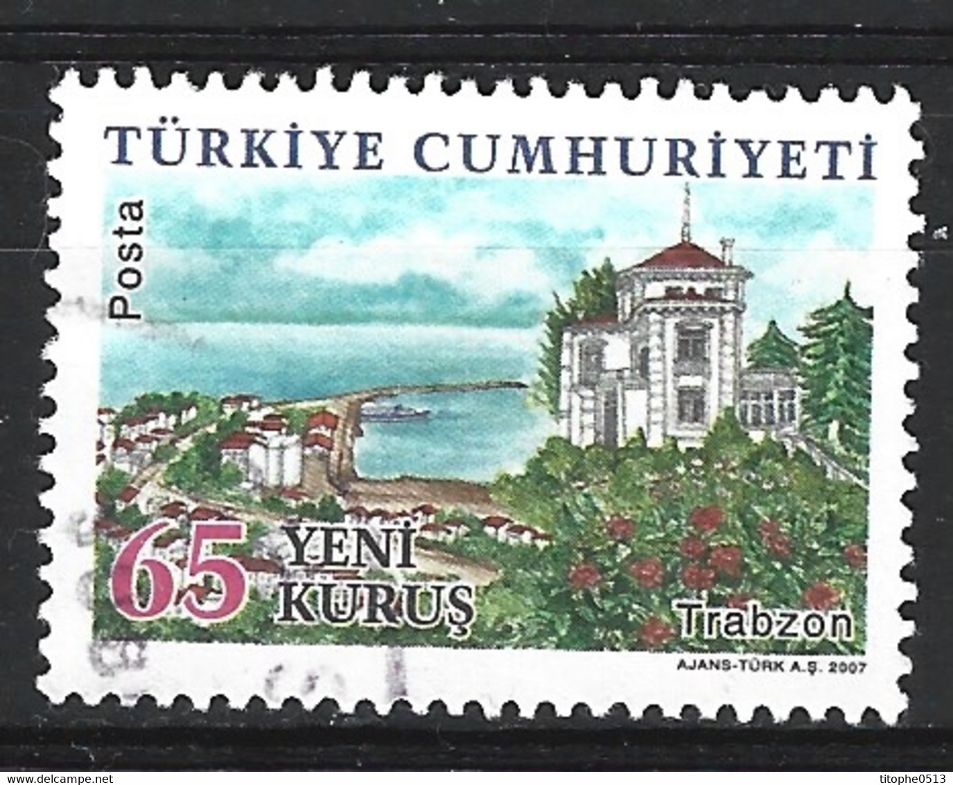 TURQUIE. N°3330 Oblitéré De 2007. Trabzon. - Usados