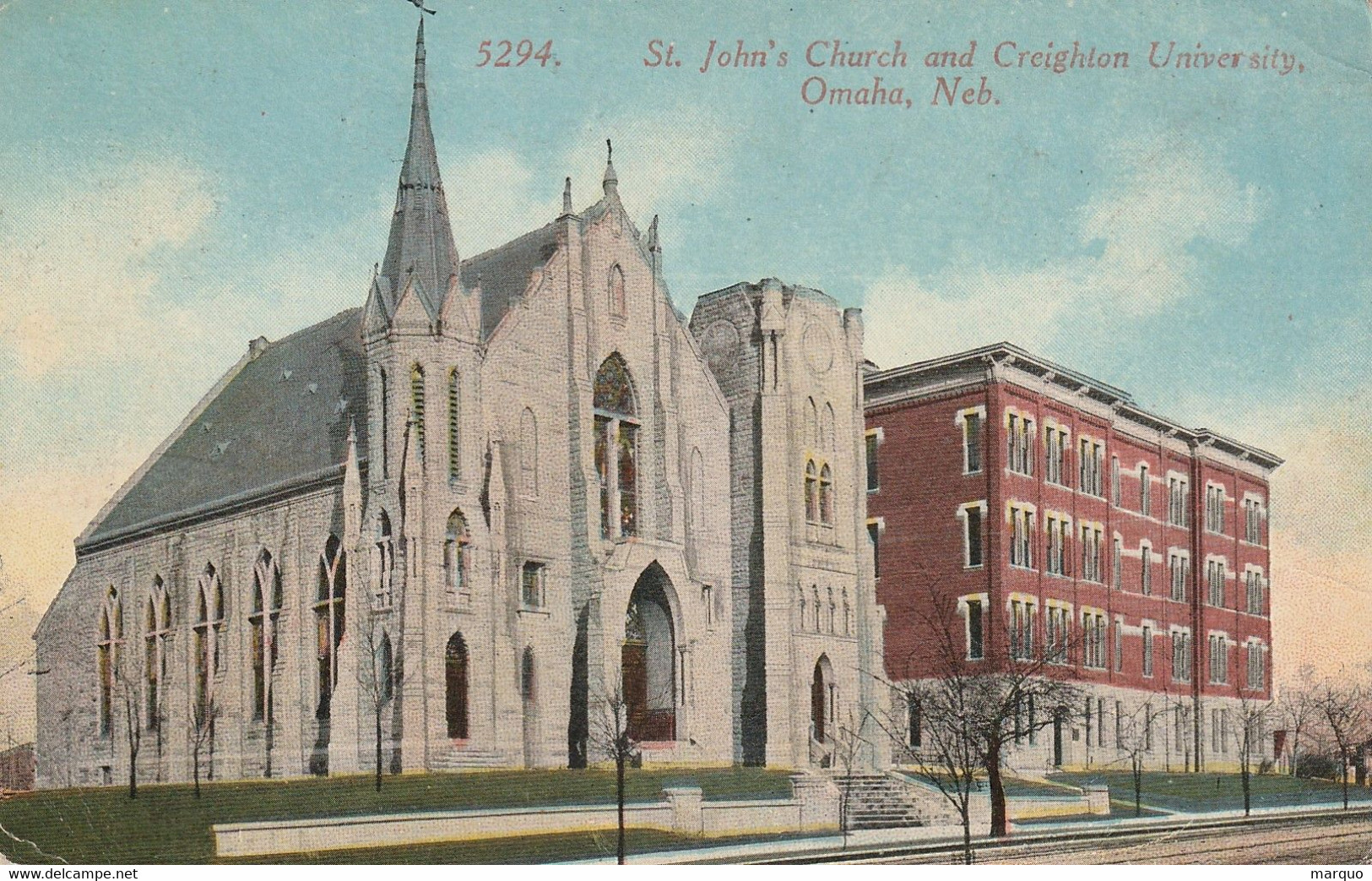 Nebraska Omaha St. John Church And Creighton University - Omaha
