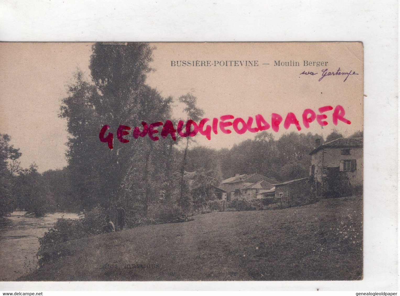 87 - BUSSIERE POITEVINE - MOULIN BERGER - Bussiere Poitevine