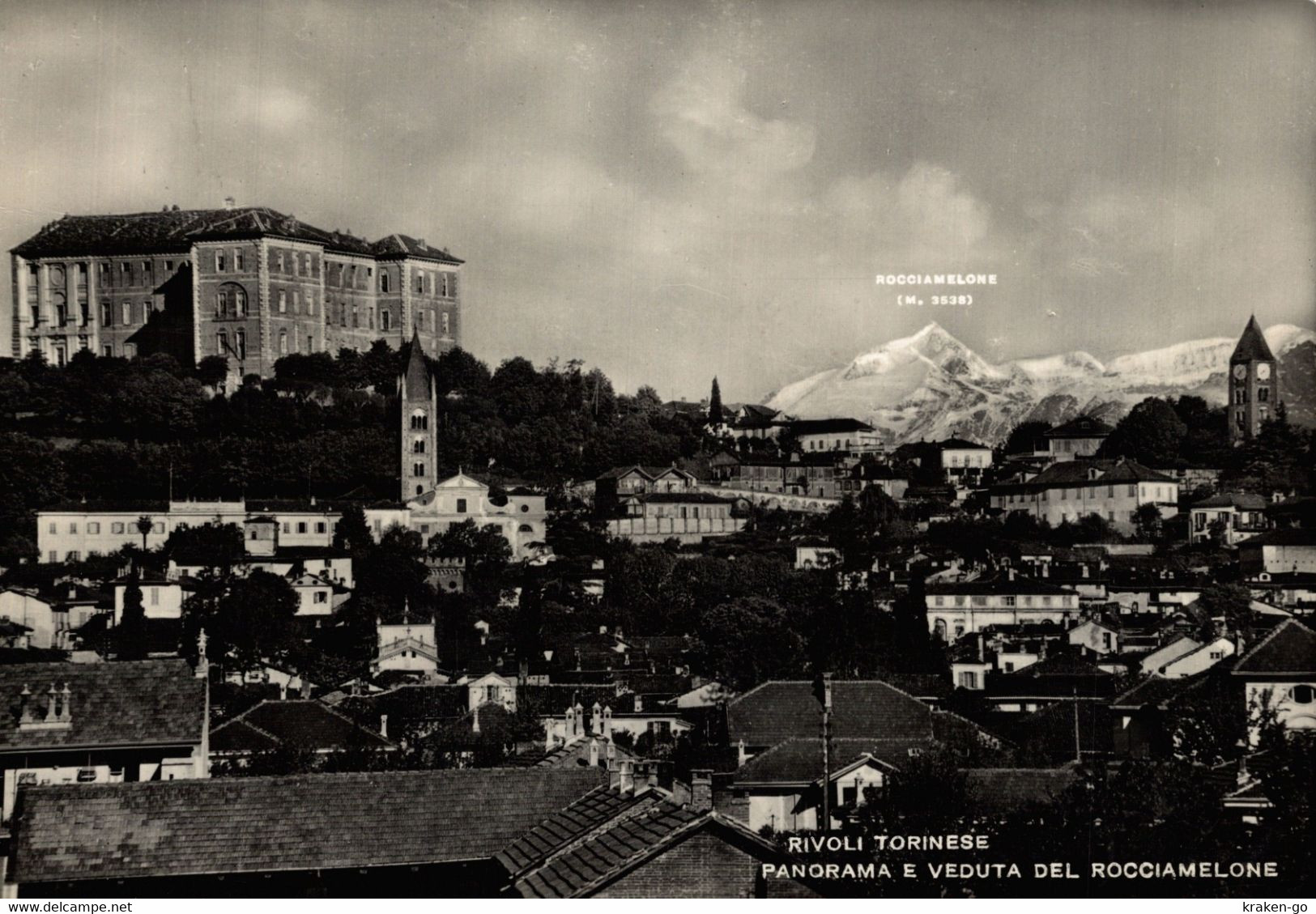 RIVOLI, Torino - Panorama E Castello - VG - #128 - Rivoli