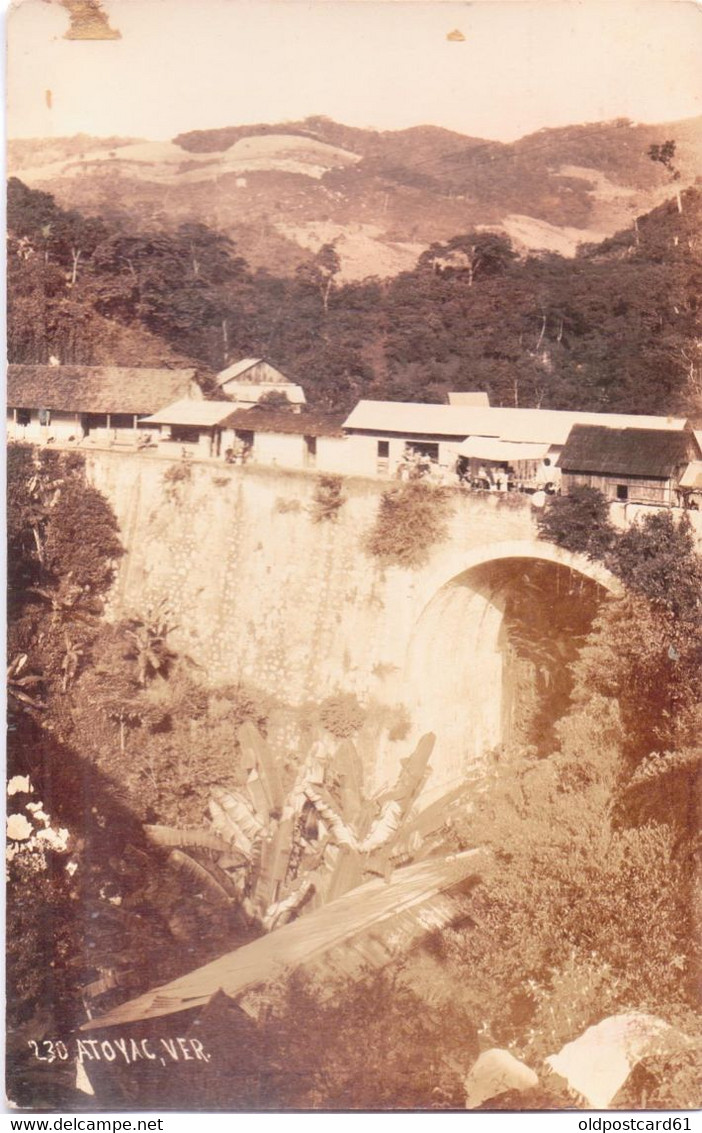 Seltene  ALTE  Foto- AK   ATOYAC (Veracruz) / MEXIKO  - Teilansicht - 1920 Ca. Aufgenommen - Mexico